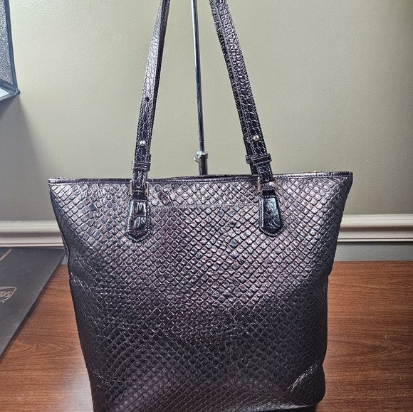 Brahmin Bronze Java Asher Melbourne leather Tote handbag - Picture 2 of 12